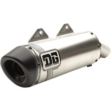 Dg Performance V2 Slip-on Muffler Aluminum - 071-4225 Dg Performance V2 Slip-on Muffler Aluminum - 071-4225