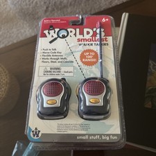 Westminster World's Smallest Walkie Talkie 100  Range Brand New in Box