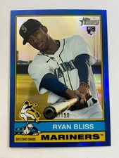 ⚾ 2025 Topps Heritage Baseball Blue Chrome Rookie Card #16 Ryan BLISS #/150 ⚾. rookie card picture