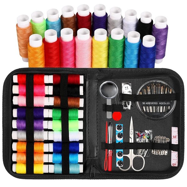 Parche 86pcs Pack DIY - Suministros de costura DIY - Piezas hechas a mano para principiantes