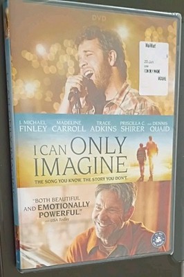 I Can Only Imagine DVD 2018, Trace Adkins, Dennis Quaid,  New