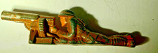 US ARMY WW1 SOLDIER MACHINE GUNNER  2 MANOIL BARCLAY TRUE VINTAGE