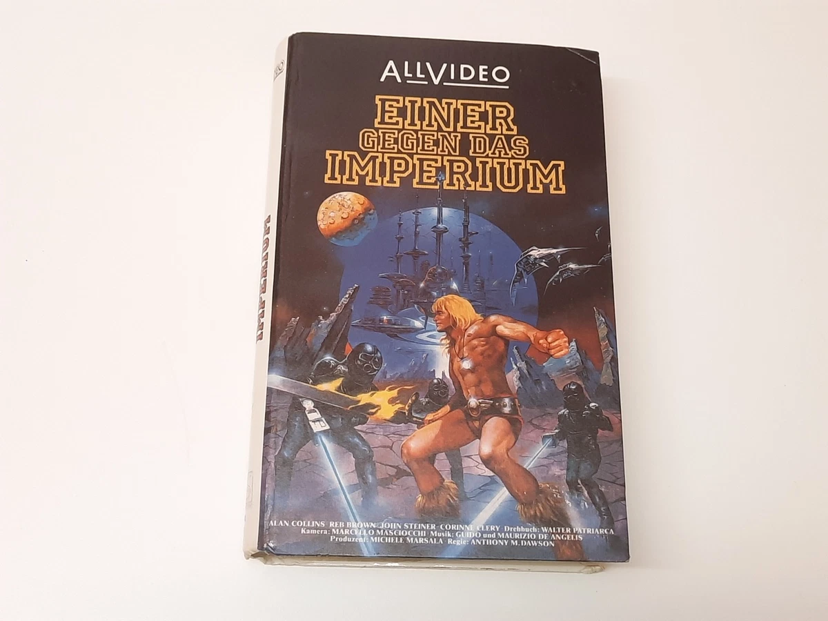 Einer gegen das Imperium 1983 VHS German PAL Video Hartbox Antonio Margheriti