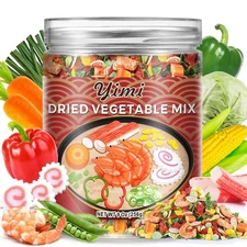 Dried Seafood Ramen Toppings for Noodles, Include 10 Different