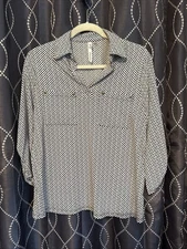 NY Collection Women's Blouse - Size PL Petite Large