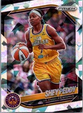 2025 Panini Prizm WNBA #136 Shey Peddy Ice Prizms