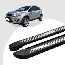 Trittbretter passend für Ford Kuga ab 03/2008-12/2012 (Model: VISO, Farbe: Schwa