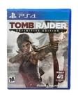 Tomb Raider Definitive Edition PS4 PlayStation 4 Game Disc & Case No Manual