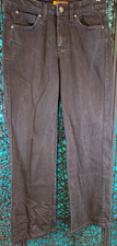 WRANGLER AURA JEANS WOMENS SZ. 2 REG BLACK BOOTCUT ZIP STRETCH COWGIRL RANCH