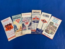(6) Vintage Lot 1950s 60s Gas Station Road Tr...