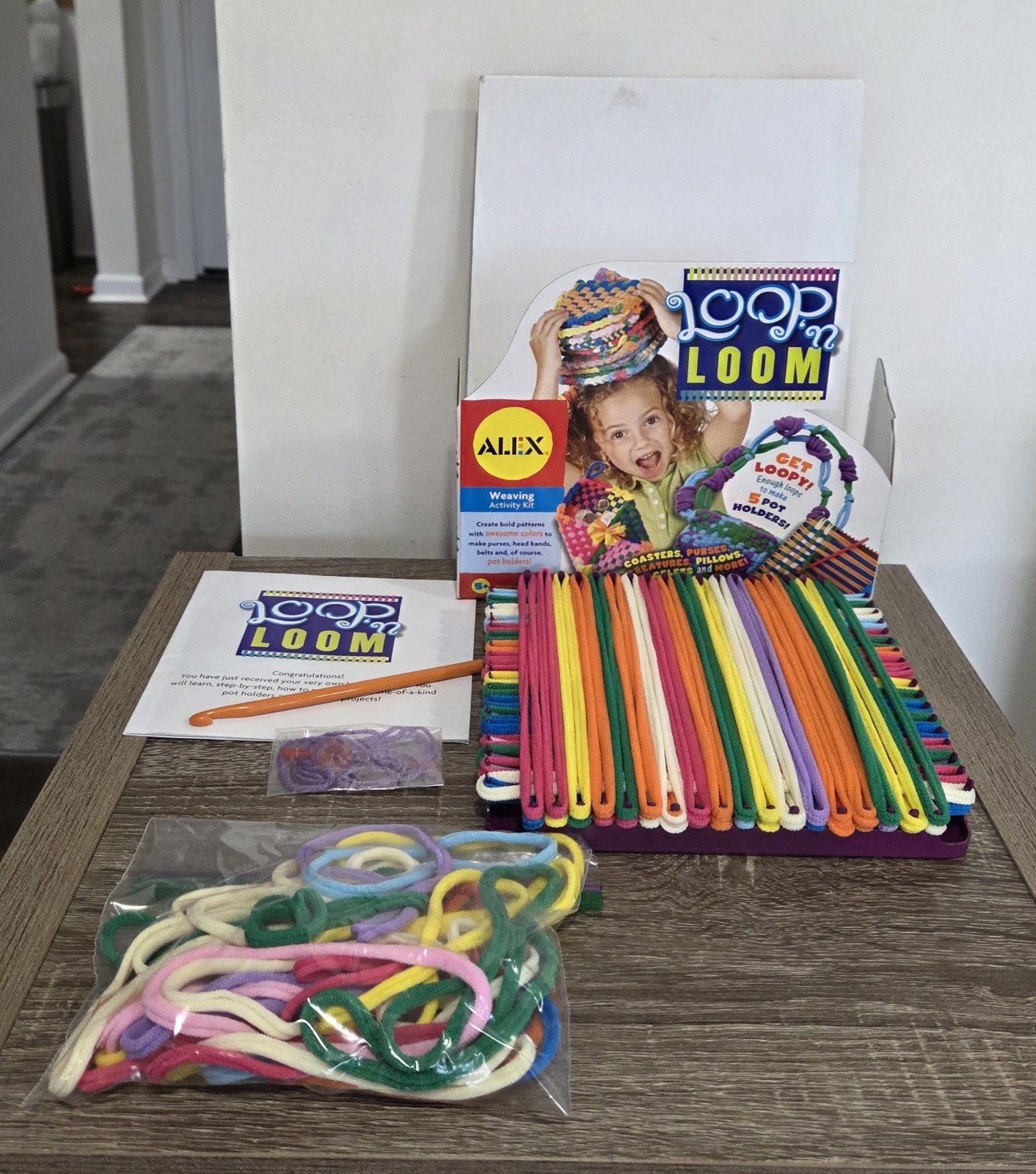Kids Craft Kit Loop And Loom Diy