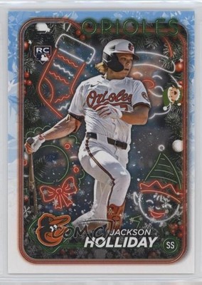 2024 Topps Holiday Hidden Elf Jackson Holliday #HE-6 Rookie RC 10w8