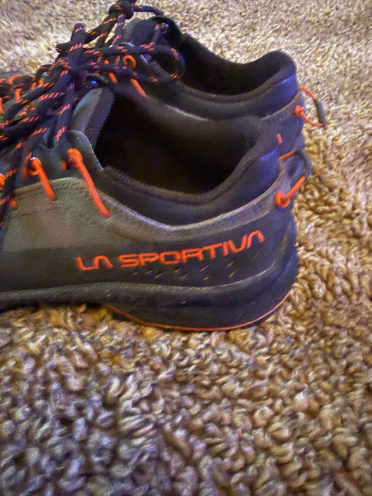 La Sportiva TX4 Climbing Shoes Men 8.5 Gray Approach Vibram Trail Jog Super Grip