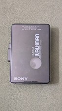Vintage Sony Walkman WM-AF22 AM/FM Portable Cassette Player - radio works 