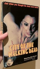 NIGHTMARE CITY OF THE WALKING DEAD Continental VHS Big Box HORROR ZOMBIES Lenzi