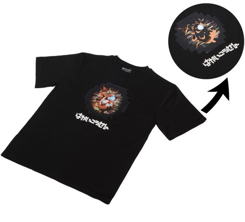 Pokémon Hakaikousen Orange Dragonite T-shirt Collection - Lenticular Print-Black