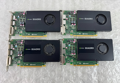 Lot 4 NVIDIA Quadro K2200 4GB GDDR5 Graphics Card 1x DVI / 2x DisplayPort