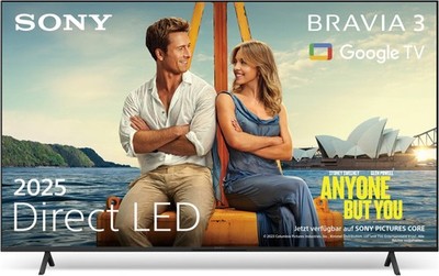 Sony 50 Zoll Fernseher 4K UHD Smart TV HDR Android WLAN DVB-T2 Miracast Netflix