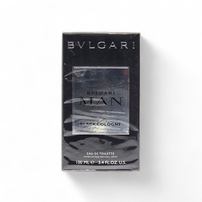  Bvlgari Black Cologne Eau de Toilette EDT Spray Men 3.4oz 100ml - New & Sealed