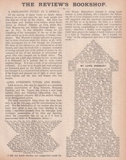 TYPOGRAPHIC EFFORT. LORD AVEBURY'S TITLES AND BOOKS. AN ORIGINAL ARTICLE FROM TH