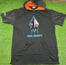 Sugarland Space Cowboys Hoodie XL soft Stretch Promo  Hooded T-Shirt MiLB NWOT