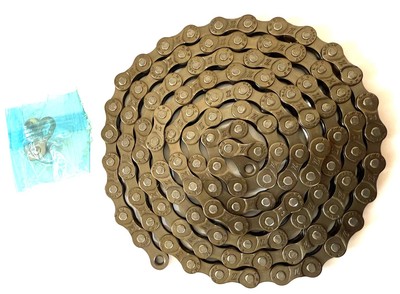 Catena Per Bicicletta 6/7/8 Velocità 1/2 X 3/32 Pollici 116 Maglie - Foto 2