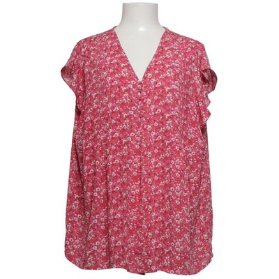 Cynthia Rowley, Top, Größe: 1XL, Pink/Mehrfarbig, Polyester, Blumen, Damen #tzO