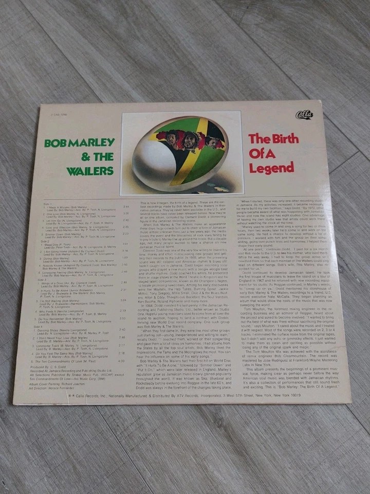 Bob Marley & The Wailers The Birth of a Legend · Lp · 1976, Foto 2 von 3