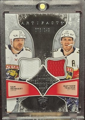 Tkachuk Reinhart /249 2024-25 Artifacts Tundra Teammates Duos Florida Panthers
