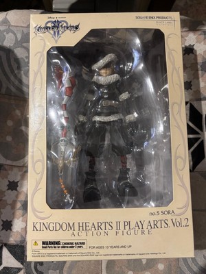 Play Arts Sora Christmas Town Ver. Kingdom Hearts II Figure | eBay