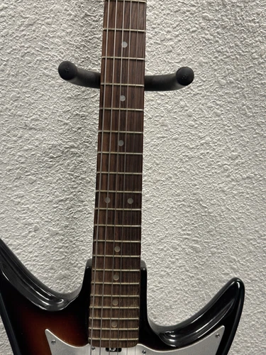 K-3l Teisco Electric Guitar With Case 1960s - Picture 3 of 15