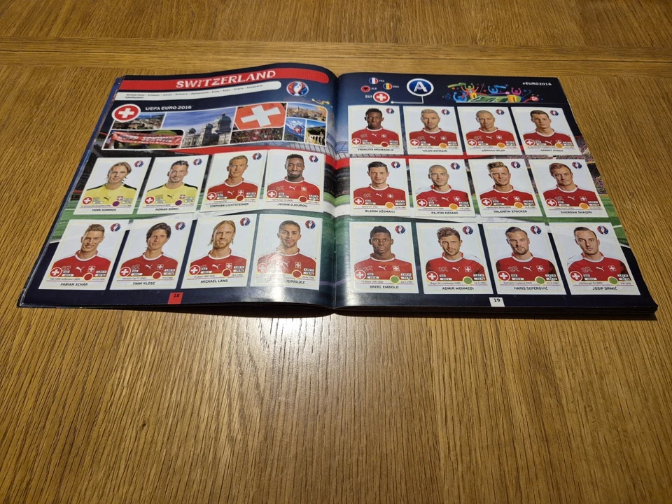 Panini Euro France 2016 Stickers Complete Album in very good condition - Image 4 of 4