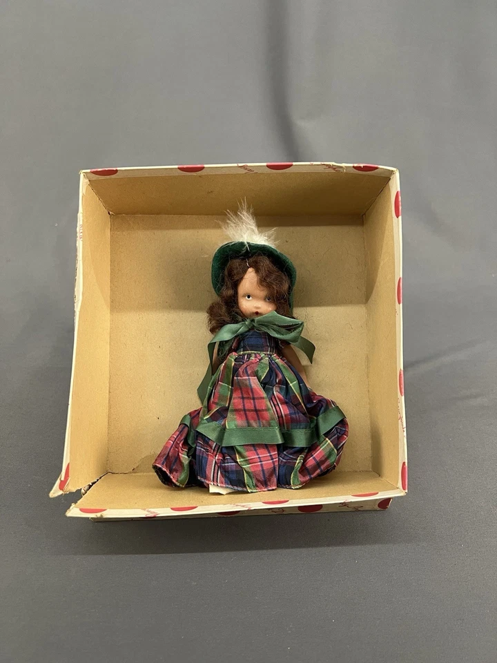 Lote de 10 Muñecas Nancy Ann Libro de Cuentos en Cajas Originales Años 40 6" de Alto Foto 4 de 4