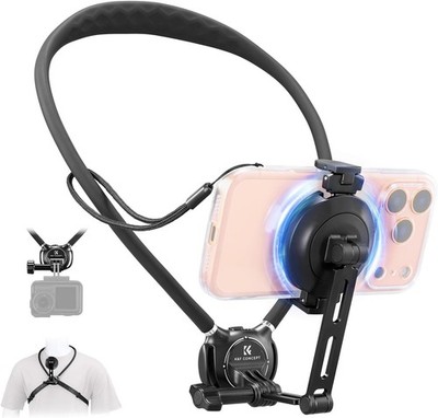 K&F CONCEPT  Handyhalterung Hals Universal Magnetische Nackenhalterung MagSafe