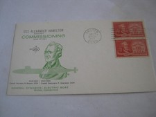 USS Alexander Hamilton Submarine Commissioning, Groton CT 6/27/1963 w/ Contents