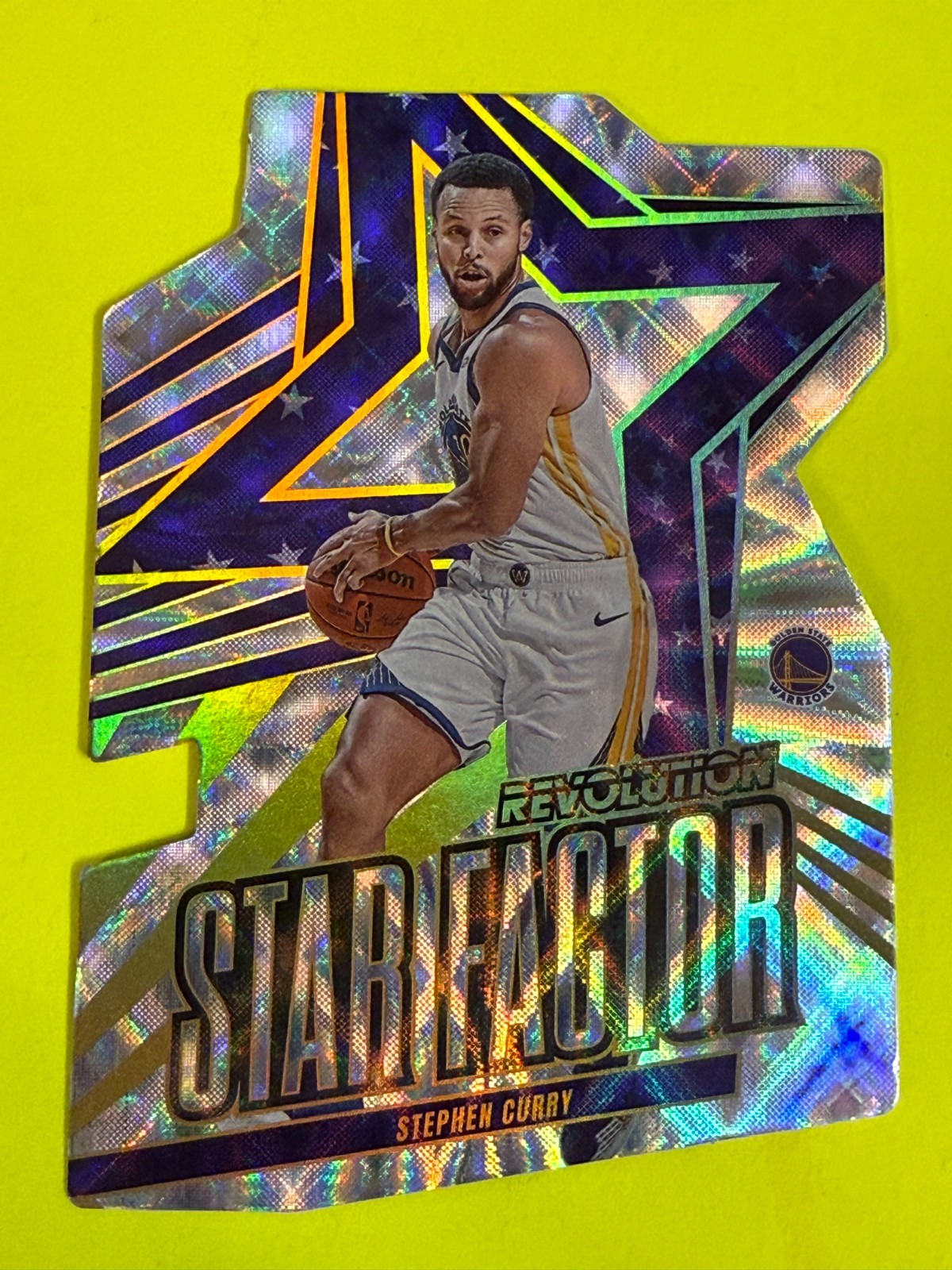 DA109069  2023-24 Panini Revolution Star Factor #1 Stephen Curry