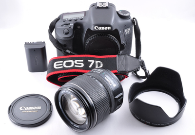 Canon EOS 7D 18.0MP DSLR Camera + EF-S 15-85mm f/3.5-5.6 IS USM