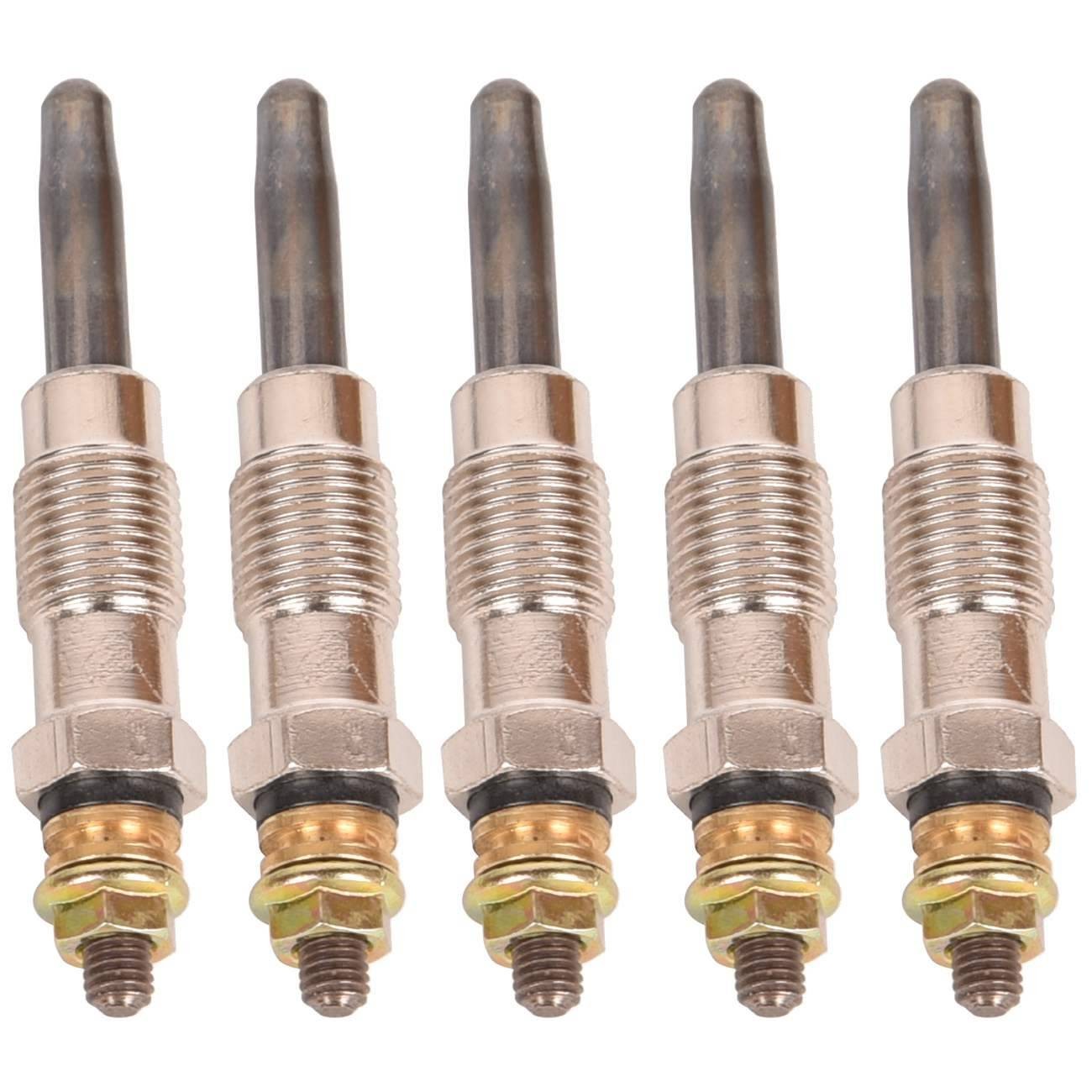 For Mercedes-Benz 190D 300D Peugeot 505 5Pcs Glow Plug 0250201001