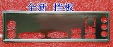 Customized I/O IO Shield backplate For H61M-K H81M-K B85M-F PLUS MOTHERBOARD