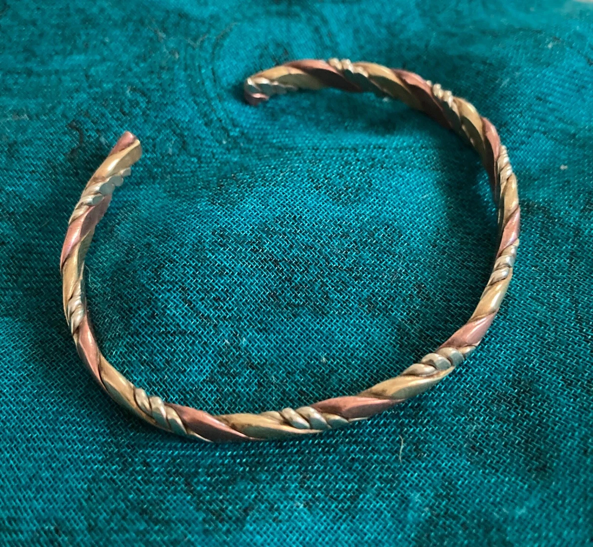 Discover 78+ copper brass silver bracelet in.duhocakina
