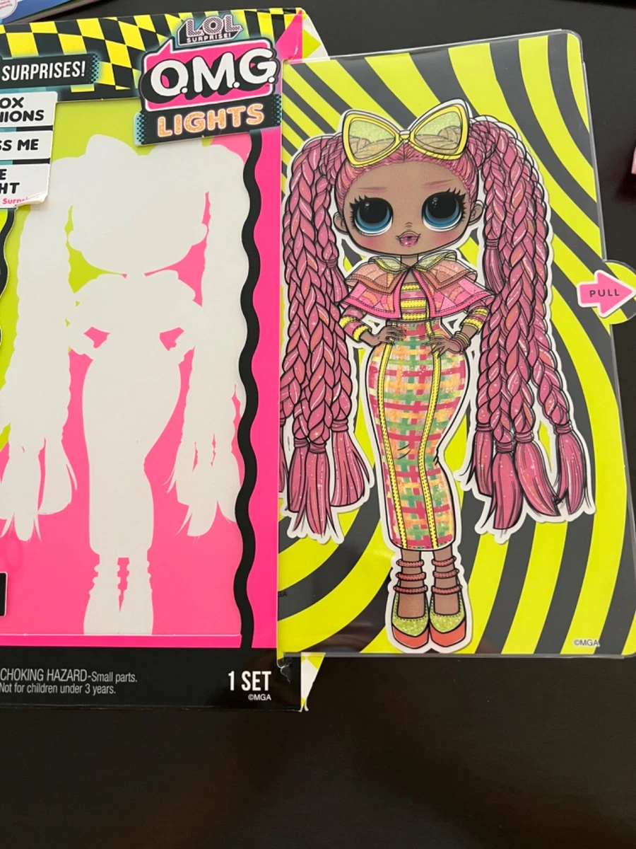 New L.O.L. Surprise O.M.G. Lights Dazzle Fashion Doll with 15 Surprises LOL OMG