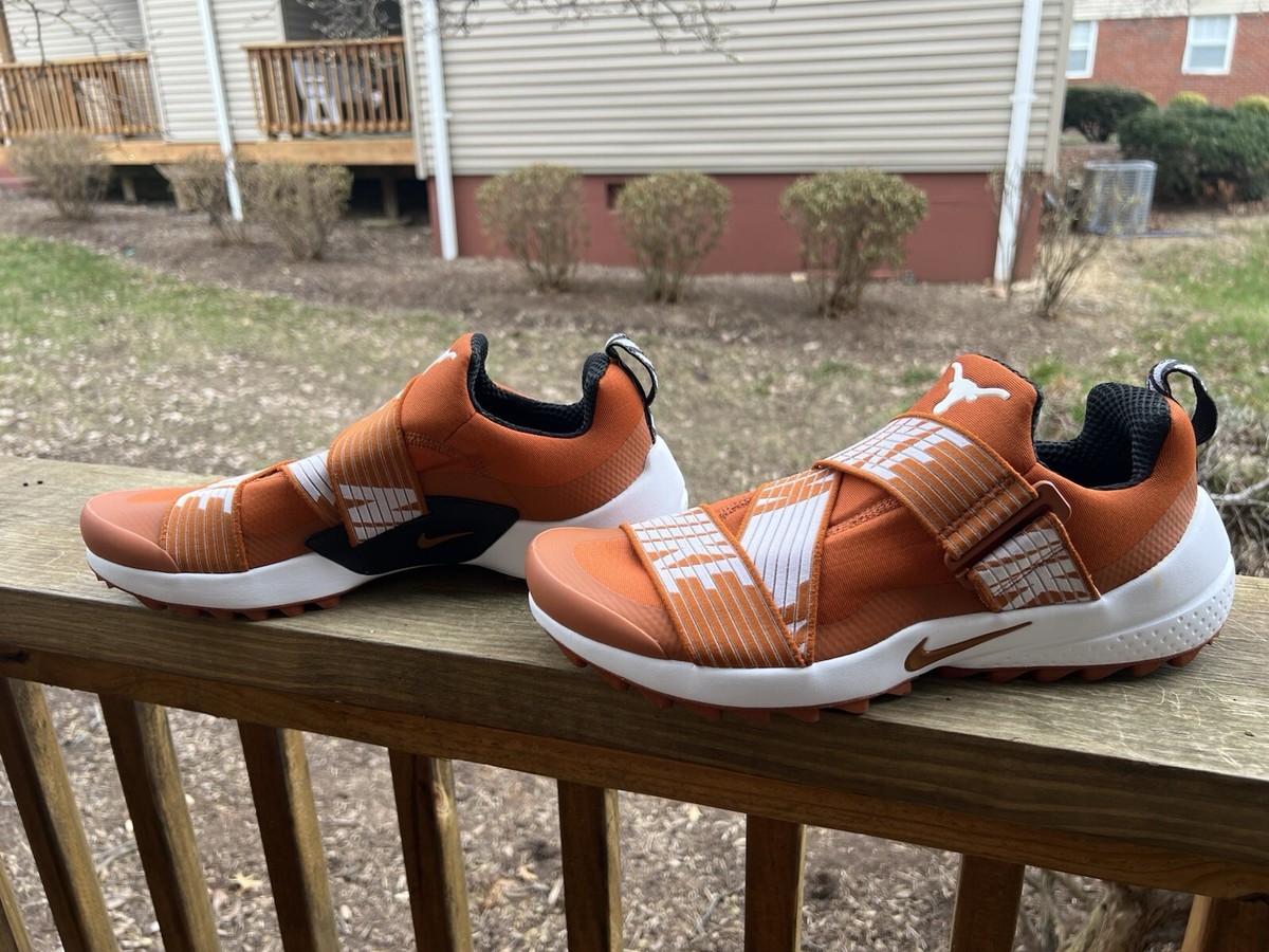 NWOT Nike Golf Air Zoom Gimme Texas Longhorns orange white