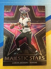 2020 Panini Certified Football LAMAR JACKSON Ravens Majestic Stars Case Hit SSP
