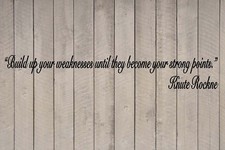 Knute Rockne Notre Dame Coach Football Quote Vinyl Wall Sticker Decal (a)