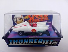 Speed Racer Mach 5 ThunderJet 500 Round 2 electric slot cars