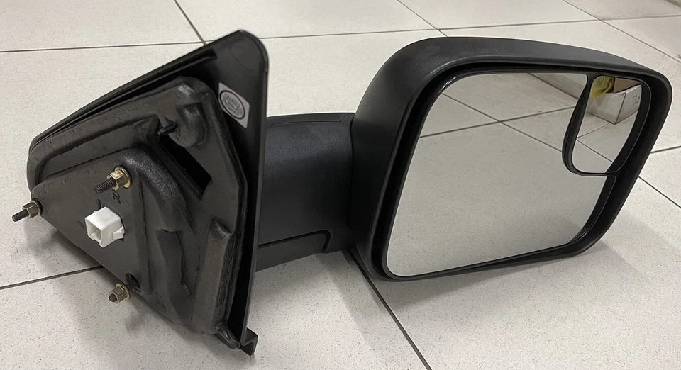 Conjunto de espejo retrovisor eléctrico derecho con calefacción para Dodge Ram 1500 02-08, 2500 3500 03-09 Foto 3 de 4