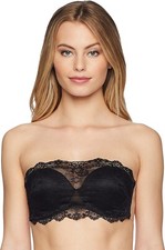 Fashion Forms 176498 Womens Backless Strapless Bandeau Bra Black Size Medium