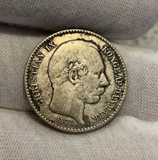 1878 DANISH WEST INDIES 10 CENTS KM-70 SILVER - Combined shipping! B1167