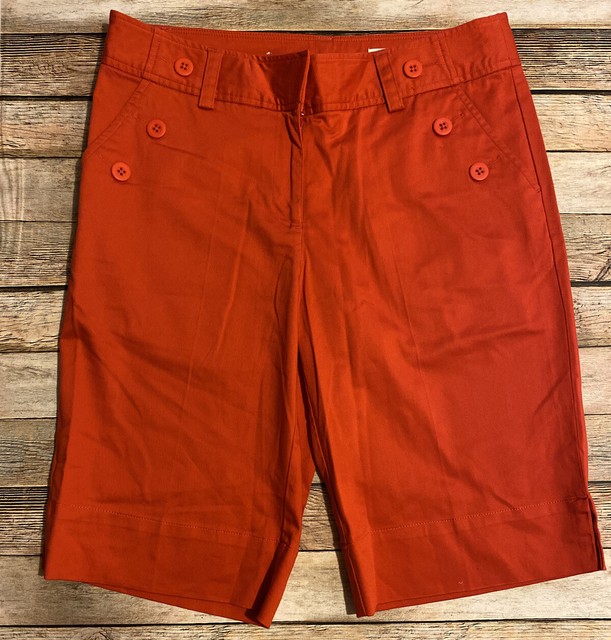 Greg Norman Womens Size 4 Red Golf Shorts eBay