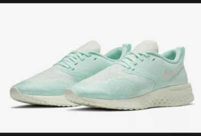 Womens Nike Odyssey React 2 Flyknit Size 7 AH1016-301 Teal Tint/Sail New